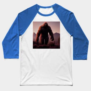 Sasquatch in Nature Baseball T-Shirt